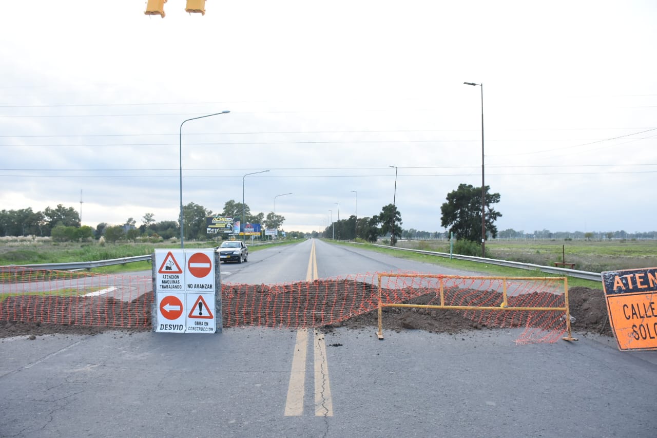 Tránsito: Illia permanecerá cortada durante un mes por la construcción de una nueva rotonda